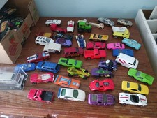 Lot Of 40 VINTAGE Loose DIECAST Cars. Hot Wheels. Matchbox. More. As-is
