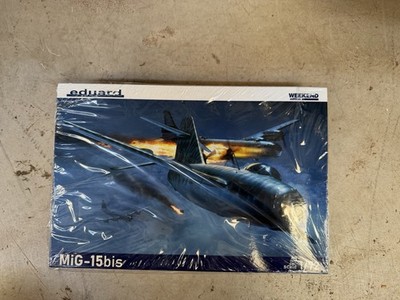 Eduard MiG-15bis 1:72 Airplane Kit Unassembled Not Painted Weekend Edition