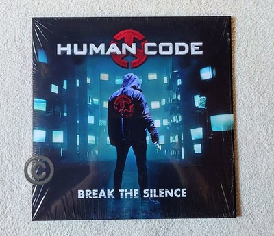 LP VINYL HUMAN CODE, BREAK THE SILENCE, ROT/SWIRL/MOONLIGHT - Druckstellen.