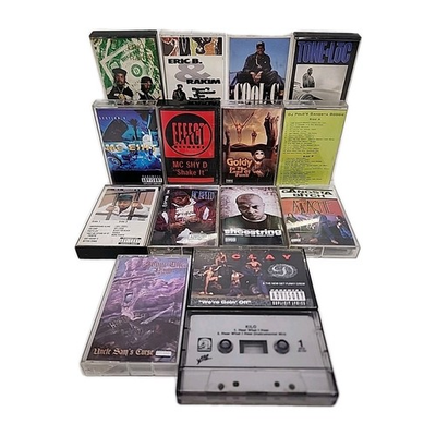 #ad #ad 1990#x27;s Rare Original MC#x27;s DJ Hip Hop Gangsta Rap Cassette Tape Lot Of 15 $89.95