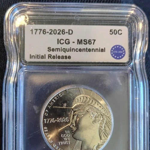 2026-D Kennedy Half Dollar — photo from the most recent tracked eBay sale
