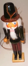 TRADITIONS 14" Archer Nutcracker Wood  NO FLAWS