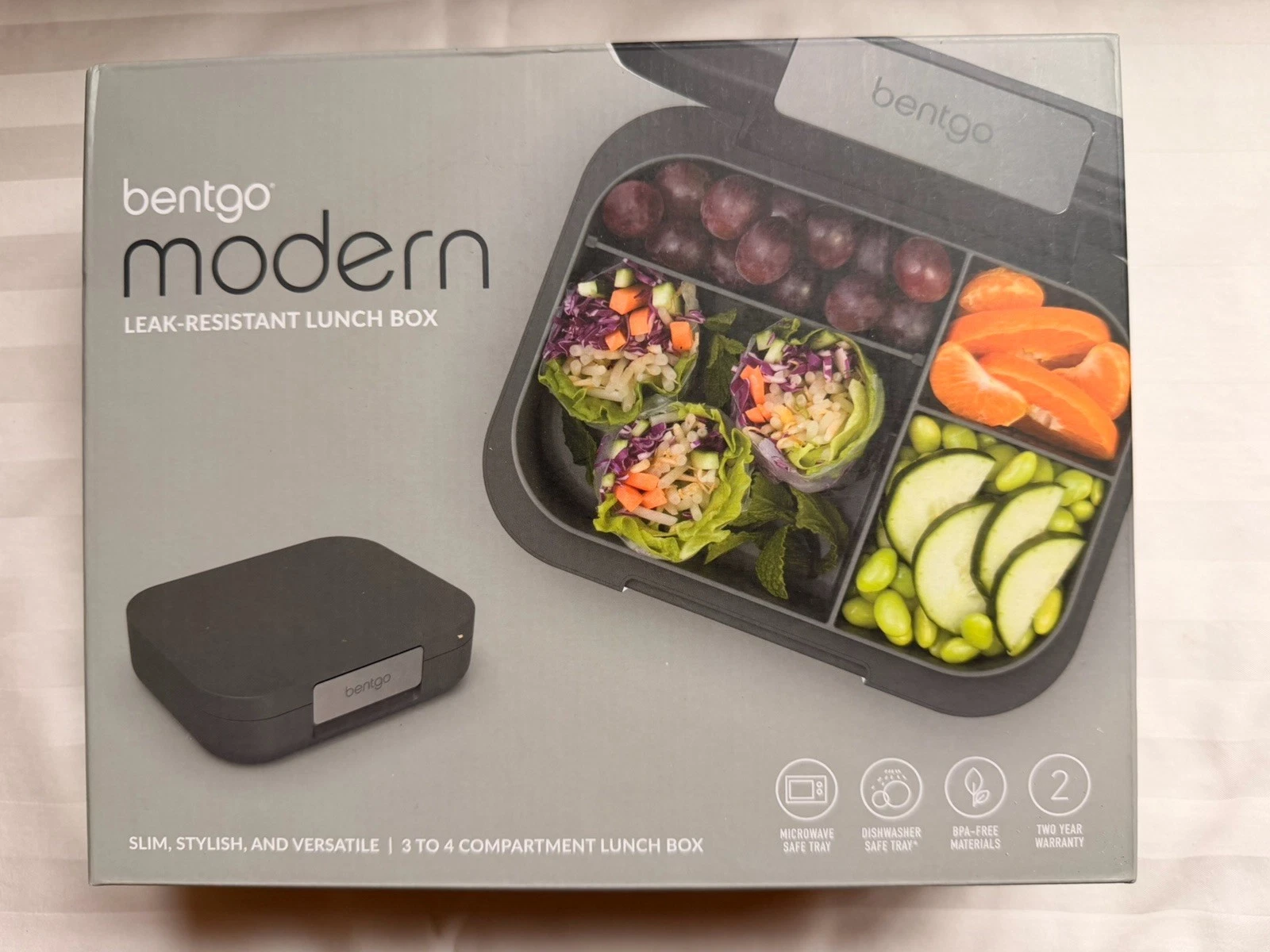 Bentgo NEW Dark Gray Modern Leak-Resistant Lunch Box
Opens in a new window or tab