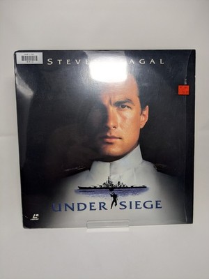 Under Siege LaserDisc 1992 Action Thriller Steven Seagal Warner Home Video