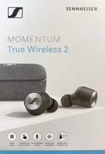 Sennheiser Momentum True Wireless 2- Bluetooth Earbuds, Touch Control - Black