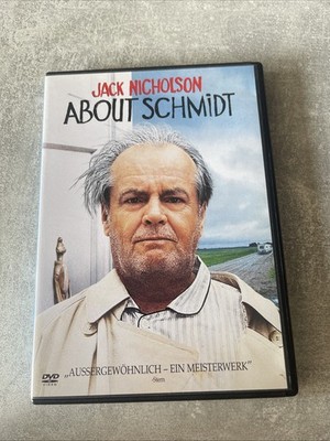 About Schmidt Jack Nichelson dvd