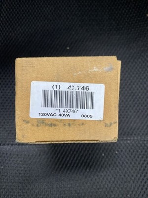 DORMEYER DCT-40-120 CONTROL TRANSFORMER, 120 VAC to 24V 40 VA