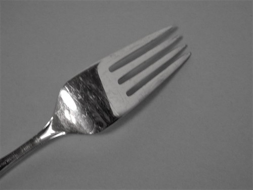 Vintage Lunt Lace Point Sterling 7 1/2” Fork 1965 Silver Solid Regular 925 - Foto 6 di 11