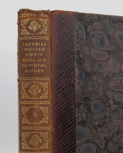 1923 Danish "Sidste Romaner og Fortaenllinger" 2 Volumes by Zakarias Nielsen VG - Picture 2 of 5