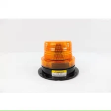 HD Value 3 5/8" LED Permanent Mount Beacon Light - Amber - PTL5001A