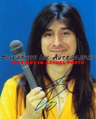 Photographie Dédicacée Et Signée Steve Perry 8x10" - Photo De Voyage Originale