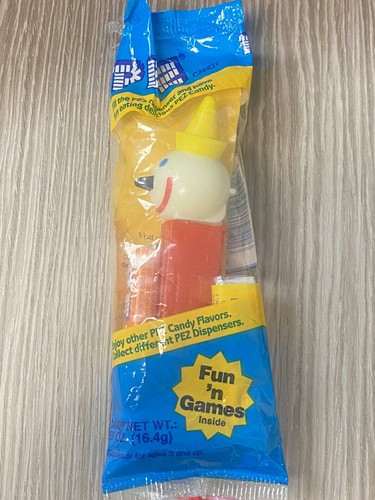 Jack in the Box Pez Süßigkeiten und Spender versiegelt nie geöffnet Vintage 1990er