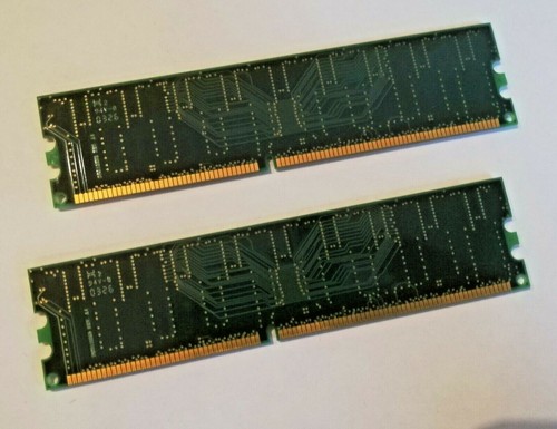 512 MB (2x256 MB) Siemens SDU03264B4B21IN-50 DDR PC3200 DDR1 RAM Arbeitsspeicher - Bild 3 von 3