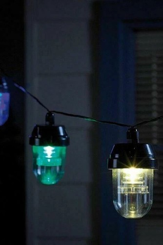 Outdoor Christmas LED Lights Star Projector Lantern 6 Piece Set Multicolour 3718 - Picture 7 of 12