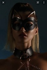 New honey birdette rose gold fox mask