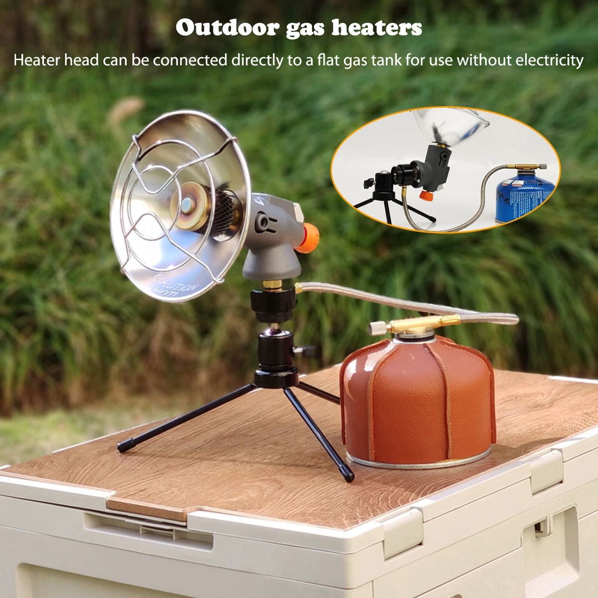Gas Heater Portable Variable Direction Camping Equipment Winter