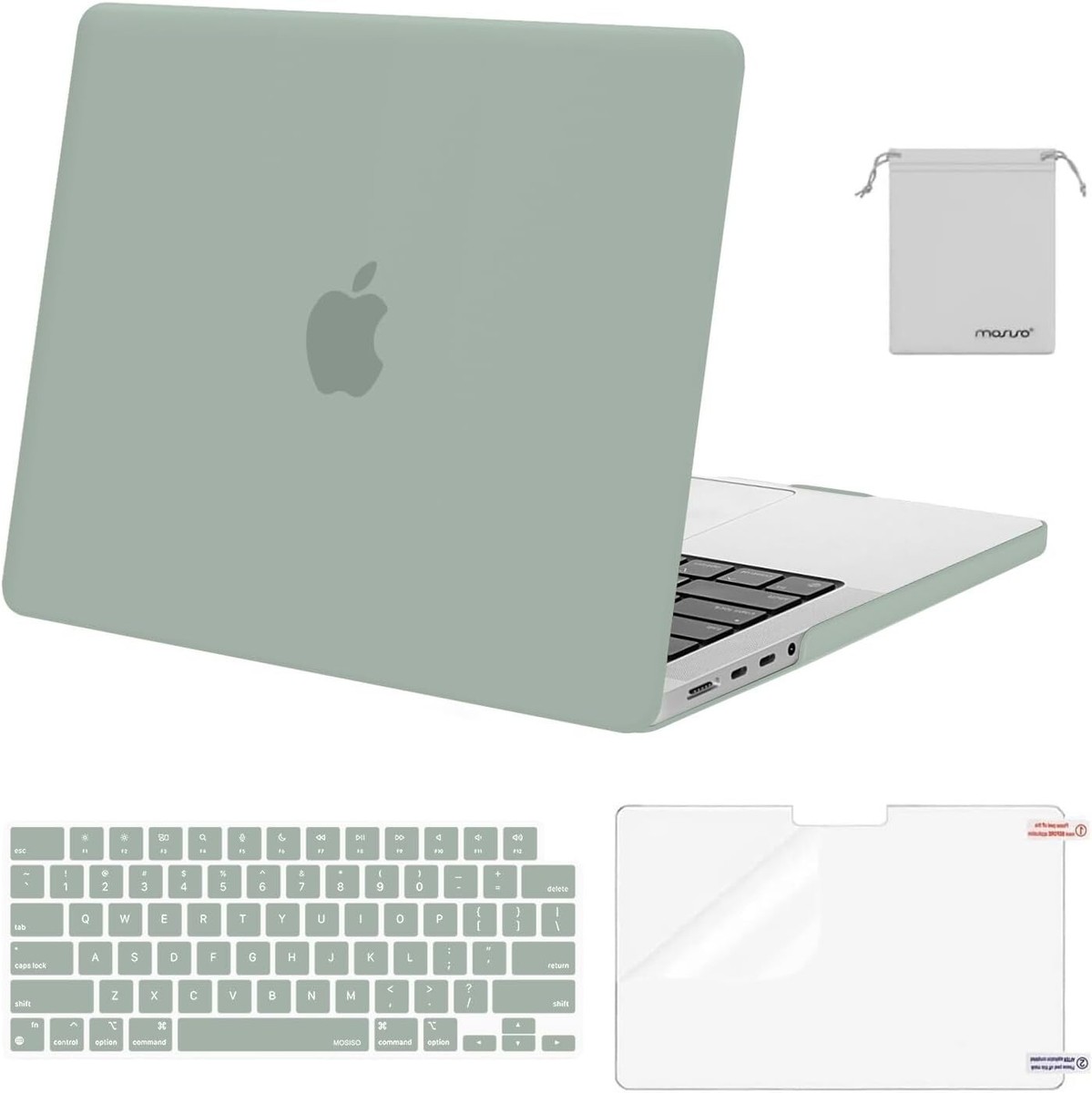 MOSISO Compatible with MacBook Pro 14 inch Case 2024 2023 2022