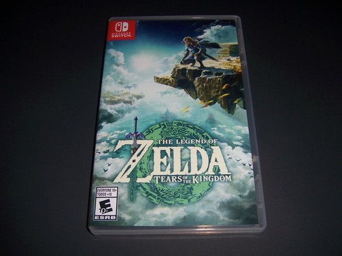 Original Case Replacement Nintendo Switch LEGEND OF ZELDA TEARS OF THE KINGDOM