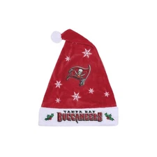 Tampa Bay Buccaneers NFL Holiday Basic Santa Hat