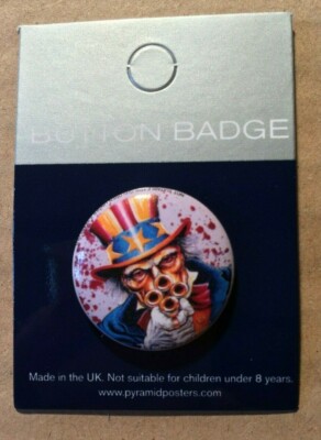 UNCLE SAM - USA - BUTTON