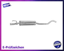 Mittelschalldämpfer für Opel Corsa B 1.0 40KW Auspuff Mitteltopf