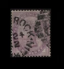 GB stamps - QV 1882 PENNY LILAC FINE USED superb Blackrock dublin skeleton cnx