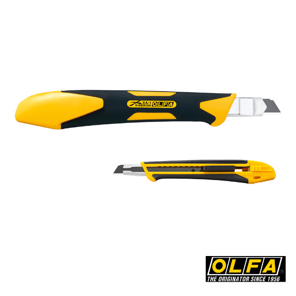 Olfa XA-1 X-Design Cuttermesser 9Mm, Mit Ergonomischen Griff, Ultrascharf-image