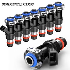 8PCS Fuel Injectors 17113553 For Chevrolet Silverado 1500 Hd V8 6.0 2005-2006