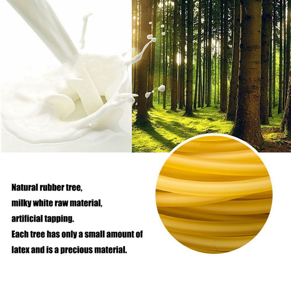 Slingshots Rubber Band Hiking Shooting Fitness Yoga Bungee Natural