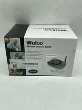 Wuloo Hands-Free Two Way Intercoms Wireless for Home Business, Upgrade Audio