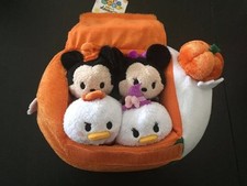 NWT Authentic Japan Disney Store Tsum Tsum Halloween 2014 Donald bag VHTF RARE