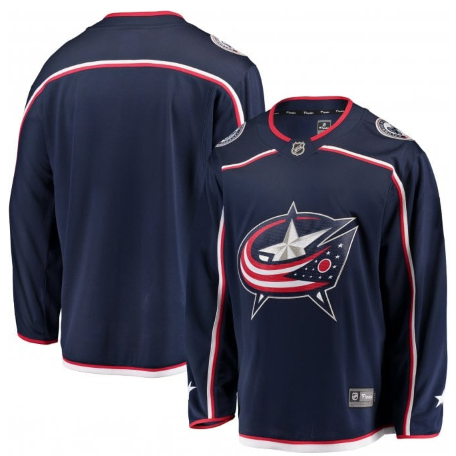 Camiseta deportiva Columbus Blue Jackets para hombre de la NHL casa de ruptura - nueva