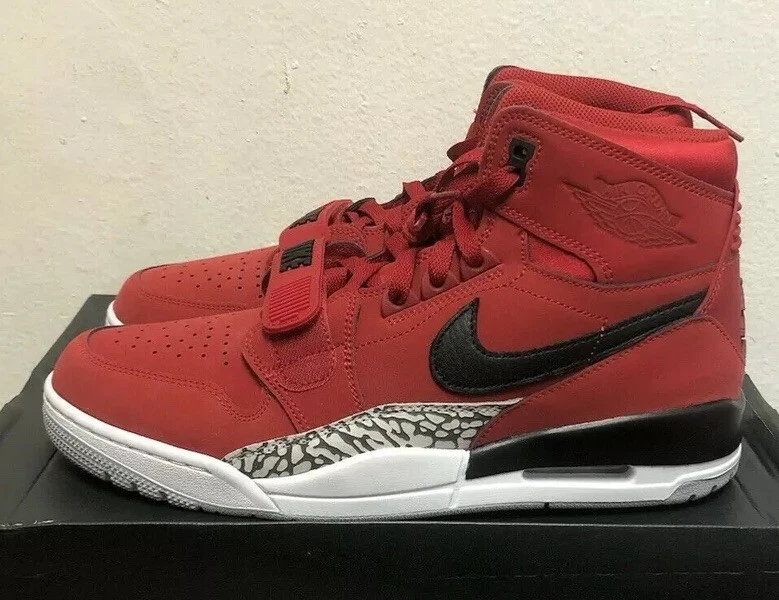 NIKE AIR JORDAN LEGACY 312 RED BLACK SNEAKER SHOSE SIZE 13 AV3922 601