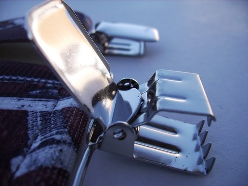 Bretelle da uomo stile Naom X con clip a scatto Jumbo - Made in USA - Foto 3 di 4