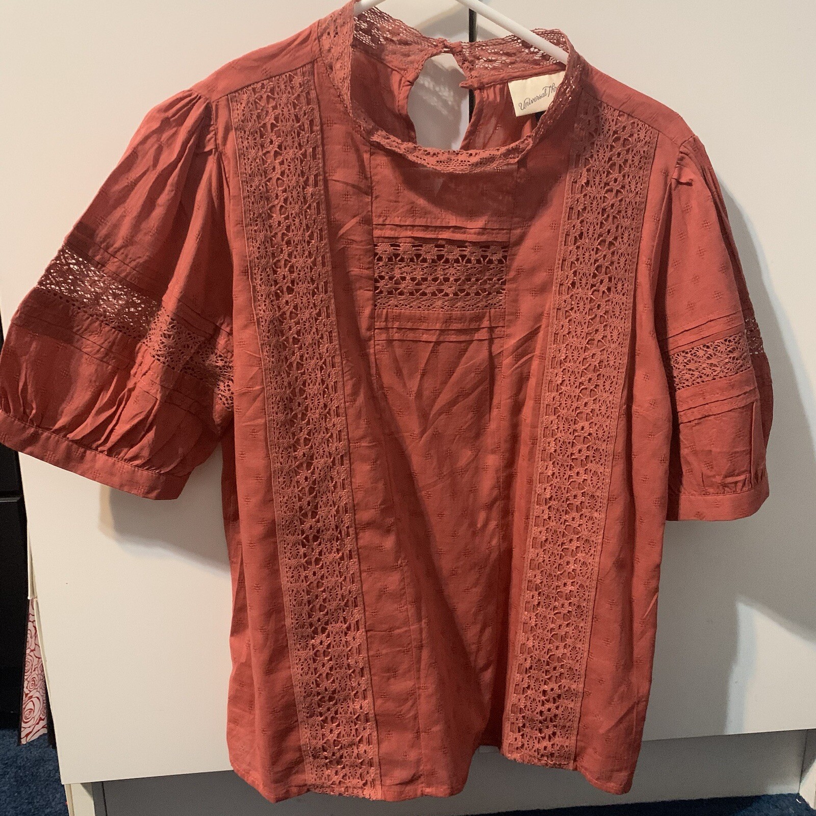 Universal Thread Womens Top Size Medium Cotton La… - image 1