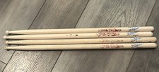 Used Zildjian Travis Barker Artist Series Drumsticks Drum Sticks.