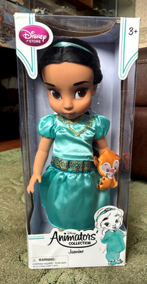 NEU OVP Disney Store Animator's Collection PRINZESSIN JASMIN 40 cm Puppe