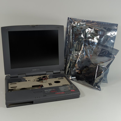 Toshiba 2140CDS/4.3 PS214E-98080 For Parts Sockel 7 Laptop - siehe Beschreibung