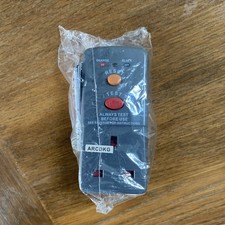 Masterplug Adaptor RCD Safety Plug In  Socket Circuit Breaker Trip Switch ARCDKG