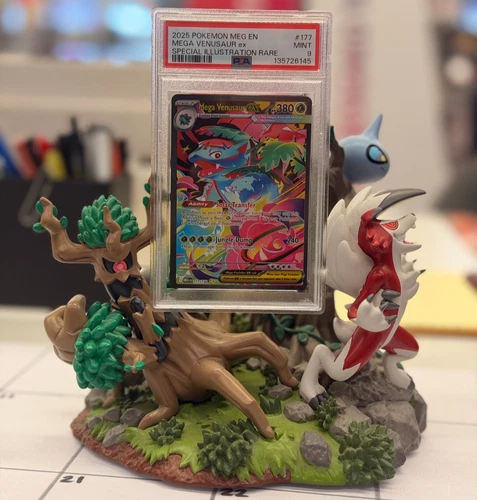2025 POKEMON MEG EN-MEGA EVOLUTION #177 MEGA VENUSAUR EX PSA 9