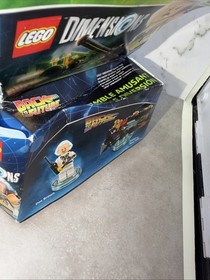 LEGO Dimensions Back to the Future Doc Brown & Train Fun Pack 71230 Retired NEW