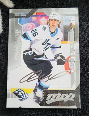 Upper Deck MVP NHL 2026-27 Silver Script Dmitri Simashev Utah Mammoth #147