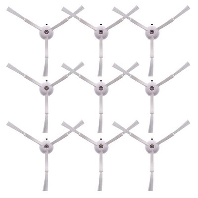 Side Brushes Compatible with Roborock Qrevo Q S E Series, 9-Pack | Edge Sweeping