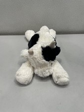 Jellycat Smudge Cow Plush Soft Toy, White & Black SMG2C