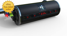 Motorcycle Speakers Bluetooth Waterproof Radio Audio System Built-In Amplifier,