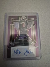 2024 Panini Select Purple Prizm Auto Nia Jax /35