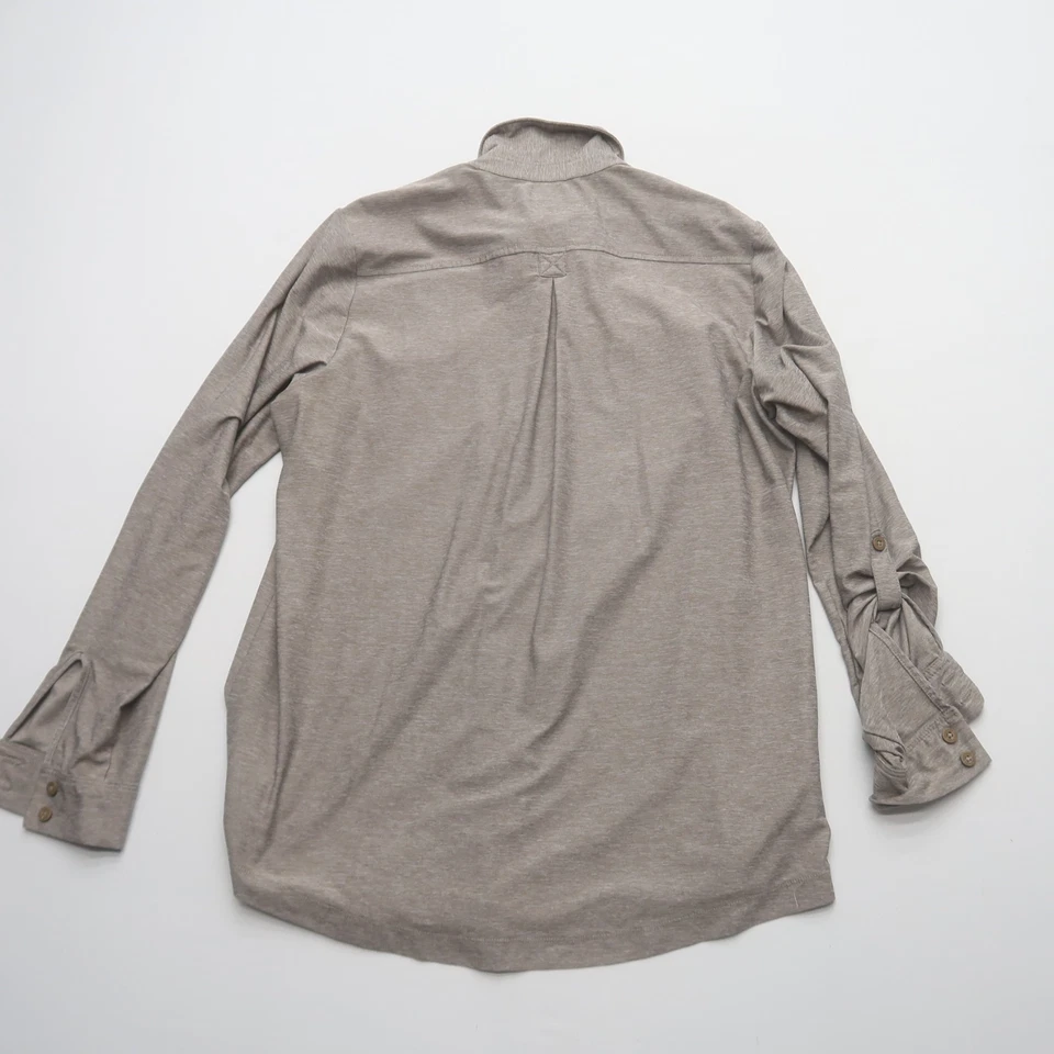 Camisa de Senderismo Eddie Bauer Para Mujer Abotonada Grande Manga Larga Elástica Rendimiento Foto 2 de 4