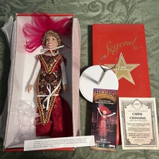 Effanbee 1997 Legend Series Carol Channing Doll 16 inches, Original Box & COA