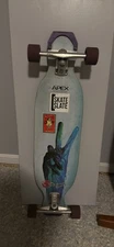 Original Brand Apex 37 Drop-deck High Flex Longboard W/ Trucks And Wheels