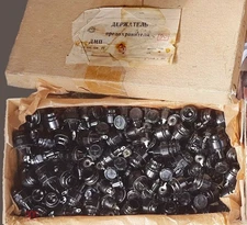 8pcs Panel Fuse Holders 5x20mm - Vintage Bakelite USSR - 120/250V HiFi Audio DIY